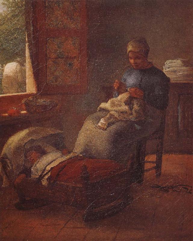 Jean Francois Millet Sleeping children